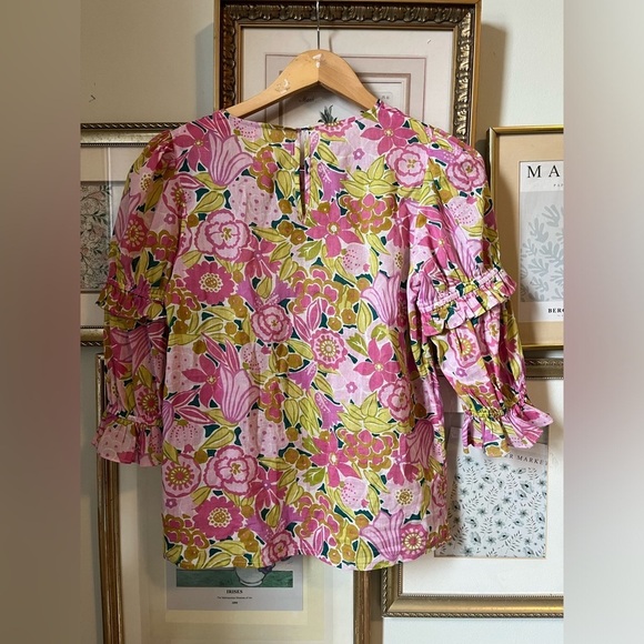 BANJANAN chloe top in crocus XS - Picture 13 of 15